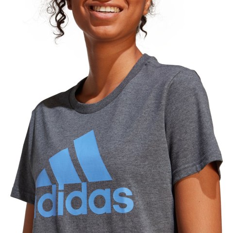 Koszulka damska adidas Loungewear Essentials Logo Tee szara IC0634 Adidas Koszulka damska adidas Loungewear Essentials Logo Tee szara IC0634 Adidas