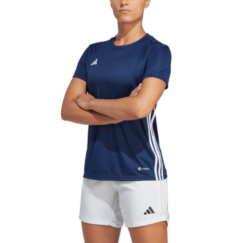 Koszulka damska adidas Tabela 23 Jersey granatowa H44531 Adidas teamwear Koszulka damska adidas Tabela 23 Jersey granatowa H44531 Adidas teamwear