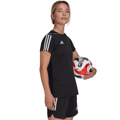 Koszulka damska adidas Tiro 23 League Jersey czarna HR4612 Adidas teamwear