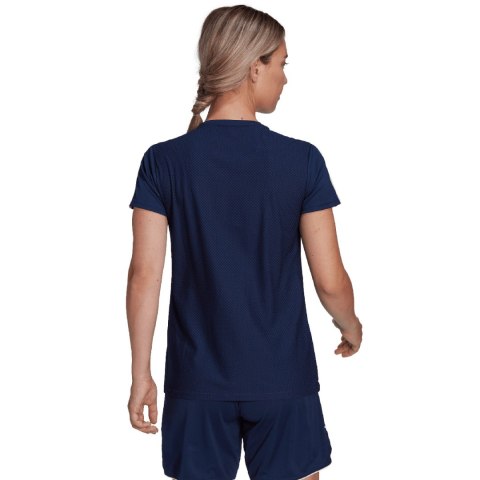 Koszulka damska adidas Tiro 23 League Jersey granatowa HR4613 Adidas teamwear Koszulka damska adidas Tiro 23 League Jersey granatowa HR4613 Adidas teamwear