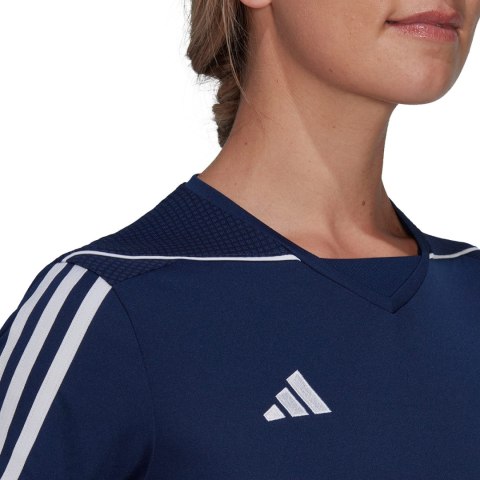 Koszulka damska adidas Tiro 23 League Jersey granatowa HR4613 Adidas teamwear Koszulka damska adidas Tiro 23 League Jersey granatowa HR4613 Adidas teamwear