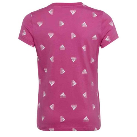Koszulka dla dzieci adidas Brand Love Print Cotton Tee różowa IB8920 Adidas Koszulka dla dzieci adidas Brand Love Print Cotton Tee różowa IB8920 Adidas