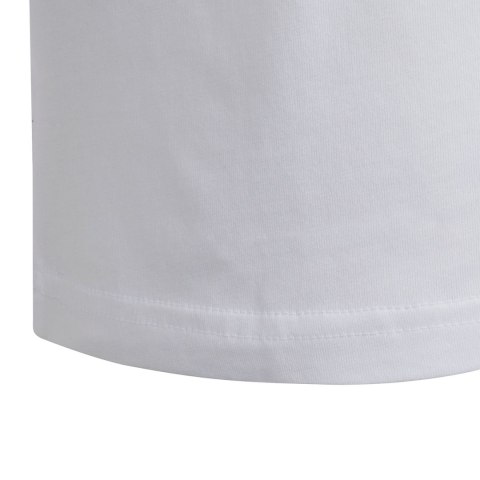 Koszulka dla dzieci adidas Essentials Linear Logo Cotton Slim Fit Tee biała IC3150 Adidas Koszulka dla dzieci adidas Essentials Linear Logo Cotton Slim Fit Tee biała IC3150 Adidas