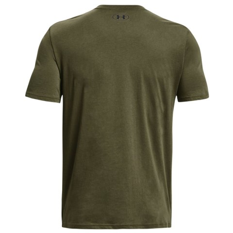 Koszulka męska Under Armour Sportstyle Left Chest SS khaki 1326799 390 Under Armour
