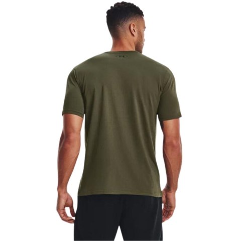 Koszulka męska Under Armour Sportstyle Left Chest SS khaki 1326799 390 Under Armour