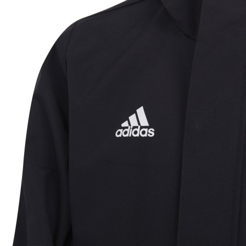 Kurtka dla dzieci adidas Entrada 22 All-Weather czarna IK4014 Adidas teamwear Kurtka dla dzieci adidas Entrada 22 All-Weather czarna IK4014 Adidas teamwear