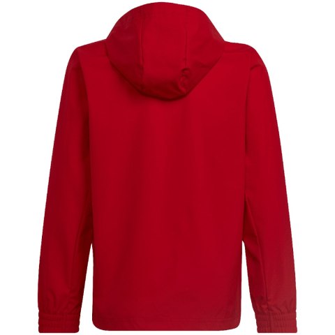 Kurtka dla dzieci adidas Entrada 22 All-Weather czerwona IK4013 Adidas teamwear