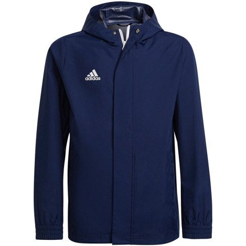 Kurtka dla dzieci adidas Entrada 22 All-Weather granatowa IK4012 Adidas teamwear Kurtka dla dzieci adidas Entrada 22 All-Weather granatowa IK4012 Adidas teamwear
