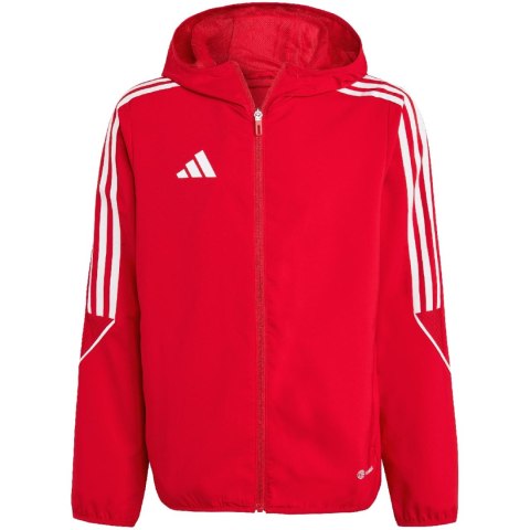 Kurtka dla dzieci adidas Tiro 23 League Windbreaker czerwona IA1624 Adidas teamwear Kurtka dla dzieci adidas Tiro 23 League Windbreaker czerwona IA1624 Adidas teamwear