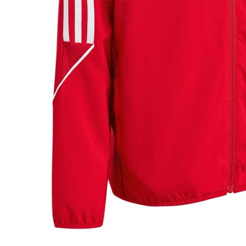 Kurtka dla dzieci adidas Tiro 23 League Windbreaker czerwona IA1624 Adidas teamwear Kurtka dla dzieci adidas Tiro 23 League Windbreaker czerwona IA1624 Adidas teamwear