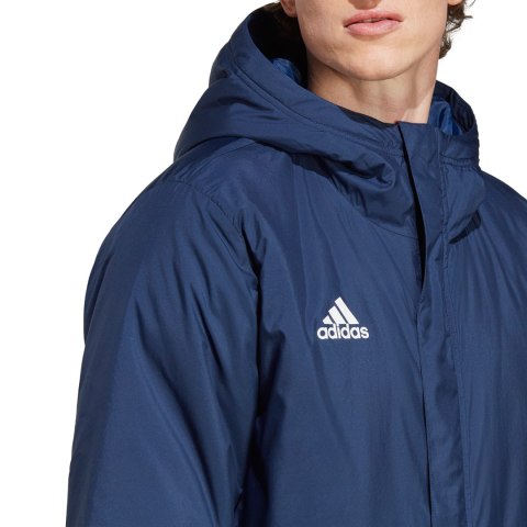 Kurtka męska adidas Entrada 22 Stadium Jacket granatowa IB6077 Adidas teamwear Kurtka męska adidas Entrada 22 Stadium Jacket granatowa IB6077 Adidas teamwear