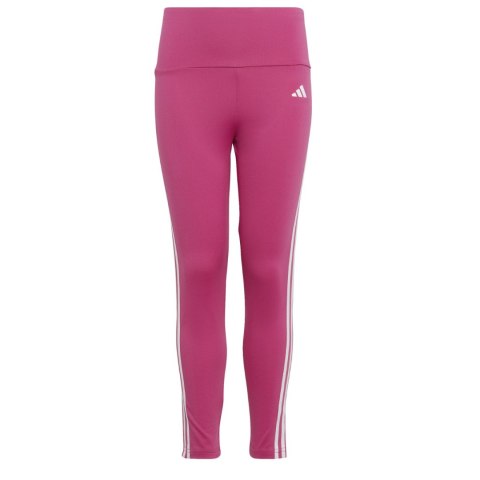 Legginsy dla dzieci adidas Essentials Aerorady 3-Stripes High-Waisted Tights różowe HR5790 Adidas Legginsy dla dzieci adidas Essentials Aerorady 3-Stripes High-Waisted Tights różowe HR5790 Adidas