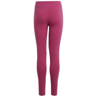Legginsy dla dzieci adidas Essentials Linear Logo Cotton Tights różowe IC3581 Adidas