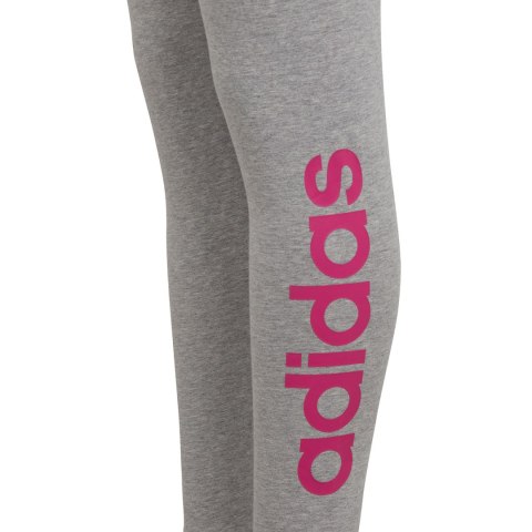 Legginsy dla dzieci adidas Essentials Linear Logo szare IC3580 Adidas Legginsy dla dzieci adidas Essentials Linear Logo szare IC3580 Adidas