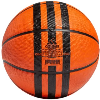 Piłka do koszykówki adidas 3-Stripes Rubber X3 pomarańczowa HM4970 Adidas
