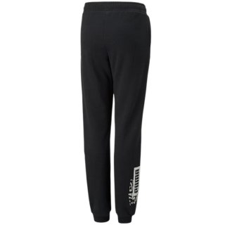 Spodnie dla dzieci Puma Alpha Sweatpants FL cL G czarne 670222 01 Puma