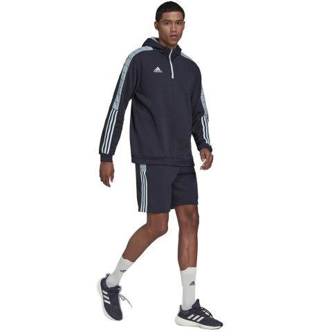 Bluza męska adidas Tiro Hoodie granatowa HC1302 M Adidas