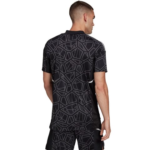 Koszulka męska Condivo 22 Goalkeeper Jersey Short Sleeve czarna HB1619 M Adidas teamwear