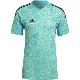 Koszulka męska Condivo 22 Goalkeeper Jersey Short Sleeve zielona HB1618 S Adidas teamwear
