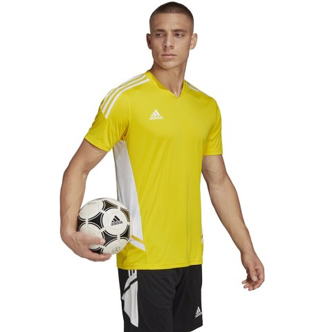 Koszulka męska adidas Condivo 22 Jersey żółta HD2267 S Adidas teamwear