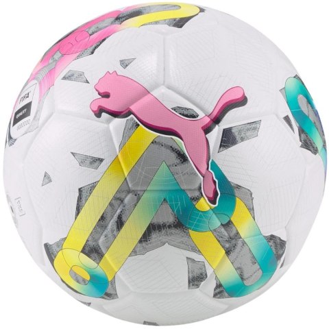 Piłka nożna Puma Orbita 3 TB FIFA Quality biało-zielono-różowa 83776 01 5 Puma