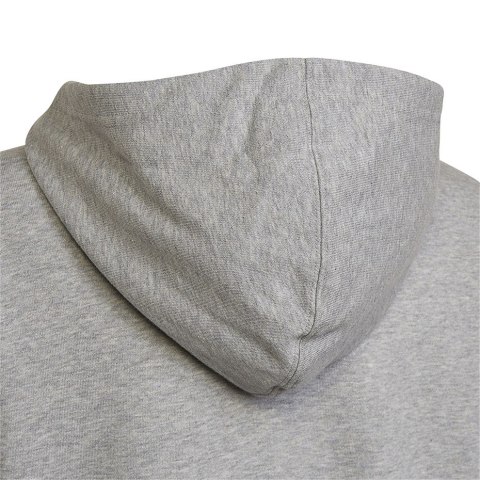 Bluza dla dzieci adidas Colourblock Hoodie szaro-czarna HN8563 128cm Adidas