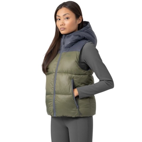Kamizelka damska 4F khaki H4Z22 KUDP004 43S L 4F