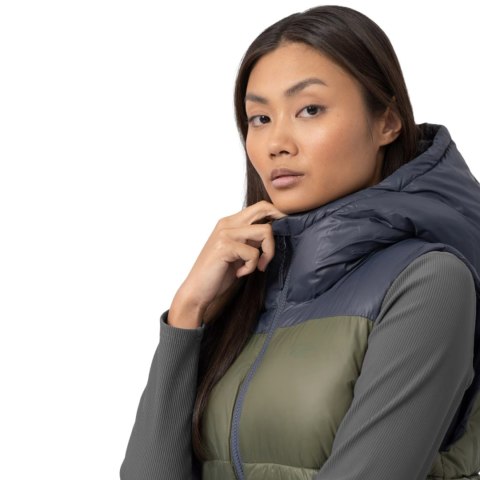 Kamizelka damska 4F khaki H4Z22 KUDP004 43S L 4F