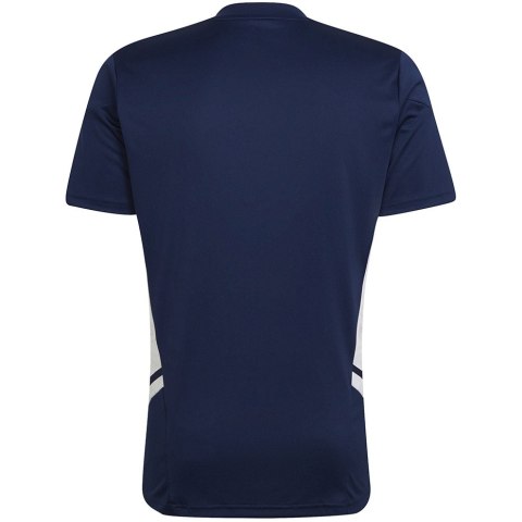 Koszulka męska adidas Condivo 22 Jersey V-neck granatowo-biała HA6291 XL Adidas teamwear