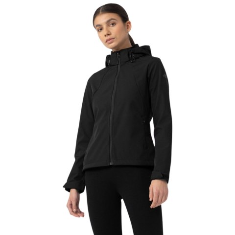 Kurtka damska 4F softshell głęboka czerń H4Z22 SFD001 20S S 4F