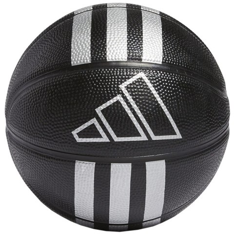Piłka koszykowa adidas 3-Stripes Rubber Mini czarna HM4972 3 Adidas