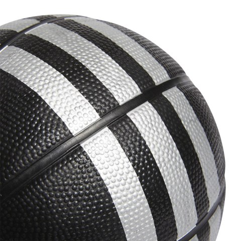 Piłka koszykowa adidas 3-Stripes Rubber Mini czarna HM4972 3 Adidas