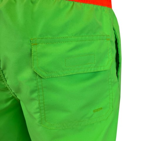 Szorty kąpielowe Crowell Fluo kol. 2 zielono-pomarańczowe neon XL Crowell