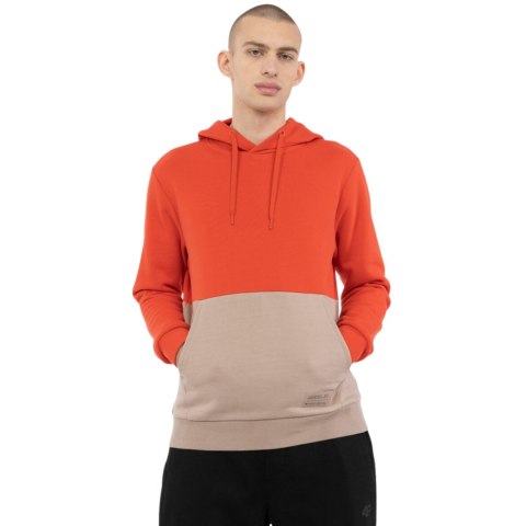 Bluza męska 4F pomarańcz neon H4Z22 BLM027 70N M 4F