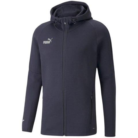 Bluza męska Puma TeamFinal Casuals Hooded granatowa 657383 06 S Puma
