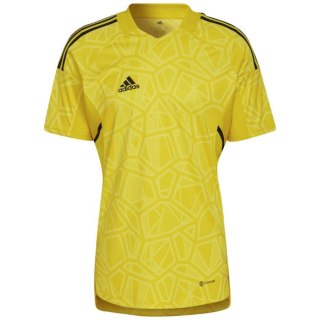 Koszulka męska adidas Condivo 22 Goalkeeper Jersey Short Sleeve żółta HF0138 XL Adidas teamwear