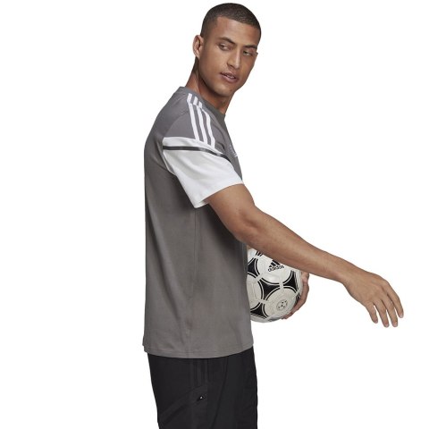 Koszulka męska adidas Condivo 22 Tee szaro-biała HD2316 S Adidas teamwear