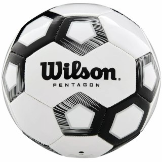 Piłka nożna Wilson Pentagon SB BL biało-czarna WTE8527XB05 5 Wilson