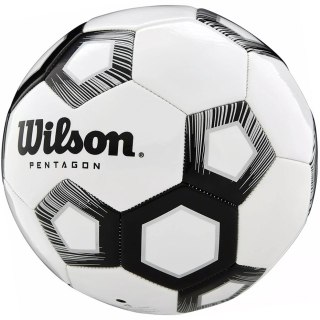 Piłka nożna Wilson Pentagon SB BL biało-czarna WTE8527XB05 5 Wilson