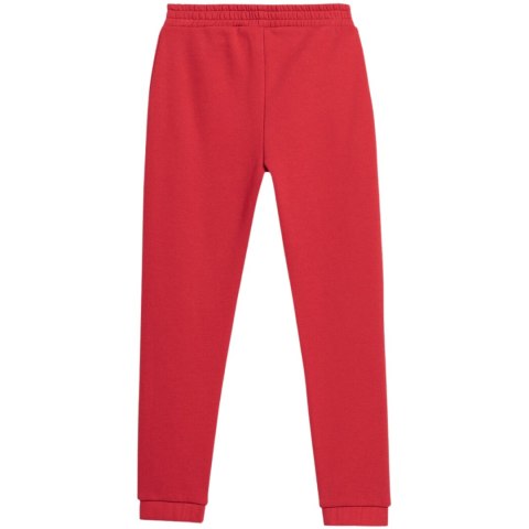 Spodnie dla dziewczynki 4F czerwone HJZ22 JSPDD002 62S 128cm 4F