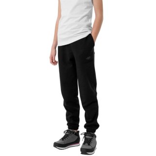 Spodnie dla dziewczynki 4F głęboka czerń HJZ22 JSPDD002 20S 122cm 4F