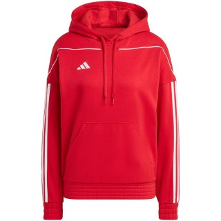 Bluza damska adidas Tiro 23 League Sweat Hoodie czerwona HS7234 L Adidas