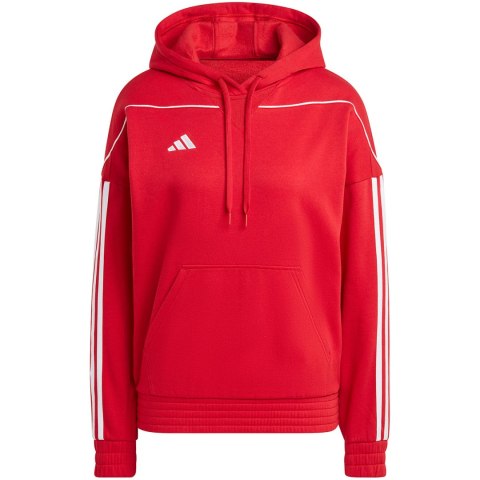 Bluza damska adidas Tiro 23 League Sweat Hoodie czerwona HS7234 L Adidas