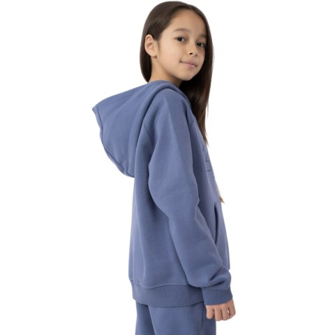 Bluza dla dziewczynki 4F denim HJZ22 JBLD002 32S 134cm 4F
