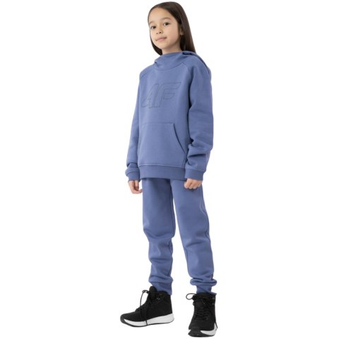 Bluza dla dziewczynki 4F denim HJZ22 JBLD002 32S 158cm 4F
