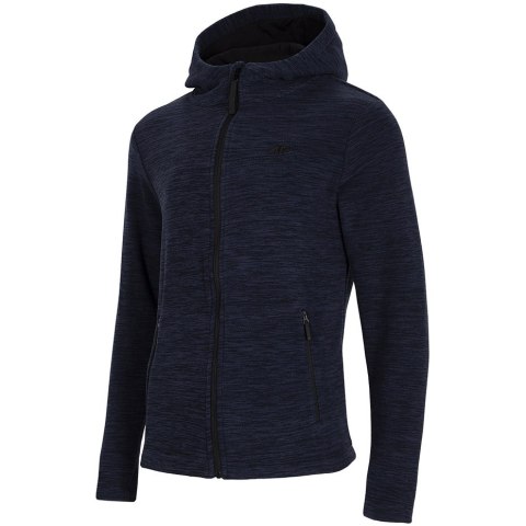 Bluza męska polarowa 4F ciemny granat melanż H4Z22 PLM351 30M S 4F