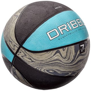 Piłka koszykowa Meteor Dribble szaro-niebieska 07091 7 Meteor