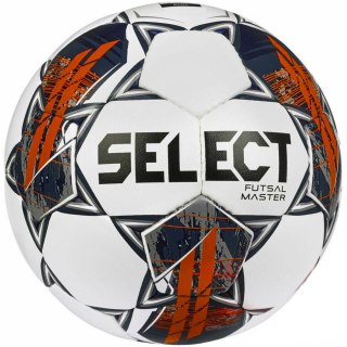 Piłka nożna Select Hala Futsal Master grain 22 FIFA Basic biało-pomarańczowa 17571 4 Select