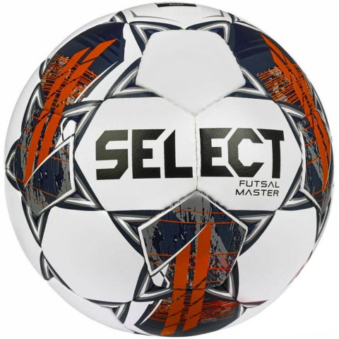 Piłka nożna Select Hala Futsal Master grain 22 FIFA Basic biało-pomarańczowa 17571 4 Select