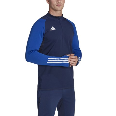 Bluza męska adidas Tiro 23 Competition Training Top granatowo-niebieska HK7645 XL Adidas teamwear